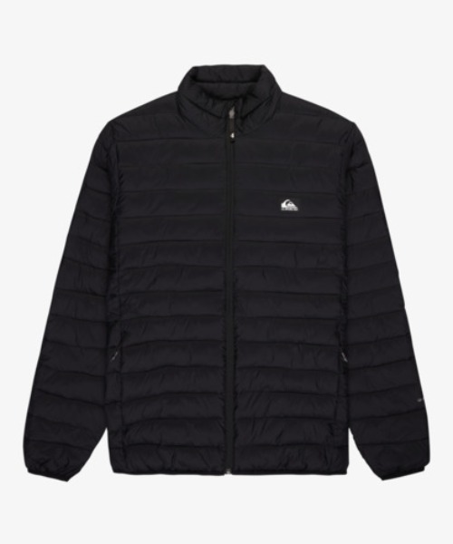 Quiksilver(クイックシルバー)の「SCALY FZ/クイックシルバースタンドカラーライトブルゾン(ブルゾン・メンズ・ブラック/ブラック系その他・MEDIUM/LARGE/X-LARGE/SMALL)」の1枚目の写真
