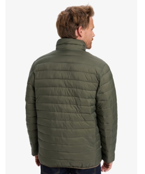 Quiksilver(クイックシルバー)の「SCALY FZ/クイックシルバースタンドカラーライトブルゾン(ブルゾン・メンズ・ブラック/ブラック系その他・MEDIUM/LARGE/X-LARGE/SMALL)」の7枚目の写真