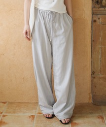 back frill drawstring pants / バックフリルドロストパンツ