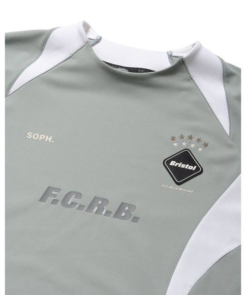 F.C.Real Bristol(エフシーレアルブリストル)の「S/S GAME SHIRT(Tシャツ/カットソー・メンズ・オフホワイト/セージグリーン/ブラック・X-LARGE/LARGE/MEDIUM/SMALL/XX-LARGE)」の5枚目の写真