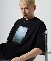__gram.（スペースグラム）の「刺繍＆プリントデザインコットンTシャツ（Tシャツ/カットソー）」
