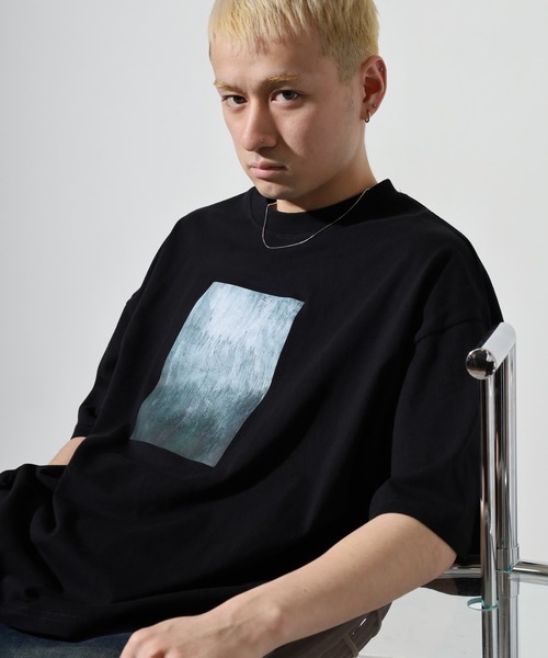 __gram.(スペースグラム)の「刺繍&プリントデザインコットンTシャツ(Tシャツ/カットソー・メンズ・ホワイト系その他3/ブラック系その他4/ブラック系その他6/ホワイト系その他4/ブラック系その他5/ブラック系その他2/ホワイト系その他5/ホワイト系その他6/ホワイト系その他/ブラック系その他/ブラック/ホワイト/ブラック系その他3/ホワイト系その他2/グレー系その他/グレー系その他2・M/L)」の10枚目の写真