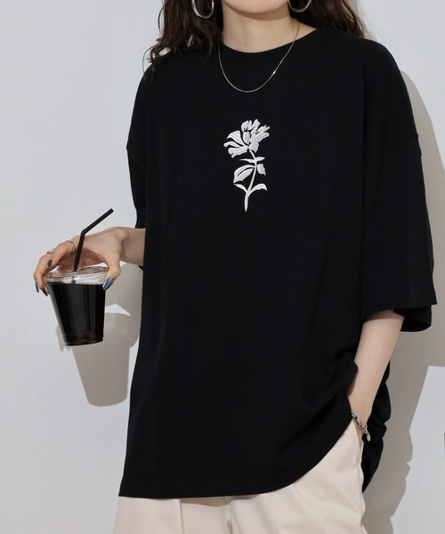 __gram.(スペースグラム)の「刺繍&プリントデザインコットンTシャツ(Tシャツ/カットソー・メンズ・ホワイト系その他3/ブラック系その他4/ブラック系その他6/ホワイト系その他4/ブラック系その他5/ブラック系その他2/ホワイト系その他5/ホワイト系その他6/ホワイト系その他/ブラック系その他/ブラック/ホワイト/ブラック系その他3/ホワイト系その他2/グレー系その他/グレー系その他2・M/L)」の20枚目の写真
