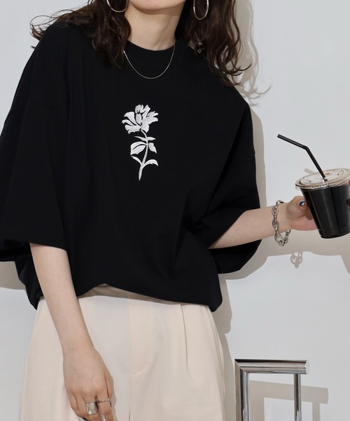__gram.(スペースグラム)の「刺繍&プリントデザインコットンTシャツ(Tシャツ/カットソー・メンズ・ホワイト系その他3/ブラック系その他4/ブラック系その他6/ホワイト系その他4/ブラック系その他5/ブラック系その他2/ホワイト系その他5/ホワイト系その他6/ホワイト系その他/ブラック系その他/ブラック/ホワイト/ブラック系その他3/ホワイト系その他2/グレー系その他/グレー系その他2・M/L)」の17枚目の写真