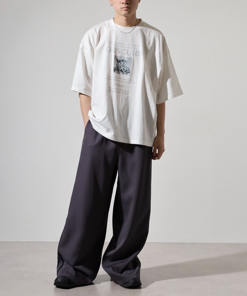 __gram.(スペースグラム)の「刺繍&プリントデザインコットンTシャツ(Tシャツ/カットソー・メンズ・ホワイト系その他3/ブラック系その他4/ブラック系その他6/ホワイト系その他4/ブラック系その他5/ブラック系その他2/ホワイト系その他5/ホワイト系その他6/ホワイト系その他/ブラック系その他/ブラック/ホワイト/ブラック系その他3/ホワイト系その他2/グレー系その他/グレー系その他2・M/L)」の21枚目の写真
