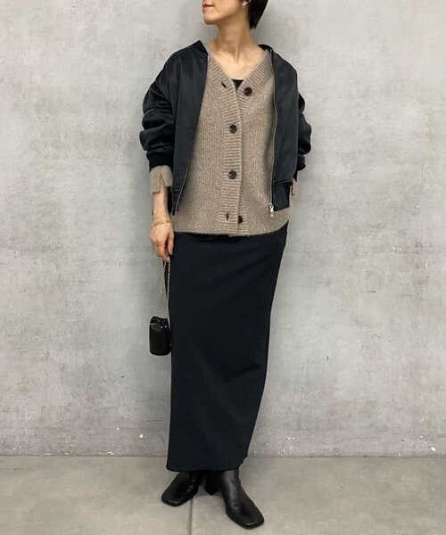 キュプラサテンブルゾン（ベスト）｜GALLARDAGALANTE（ガリャルダ