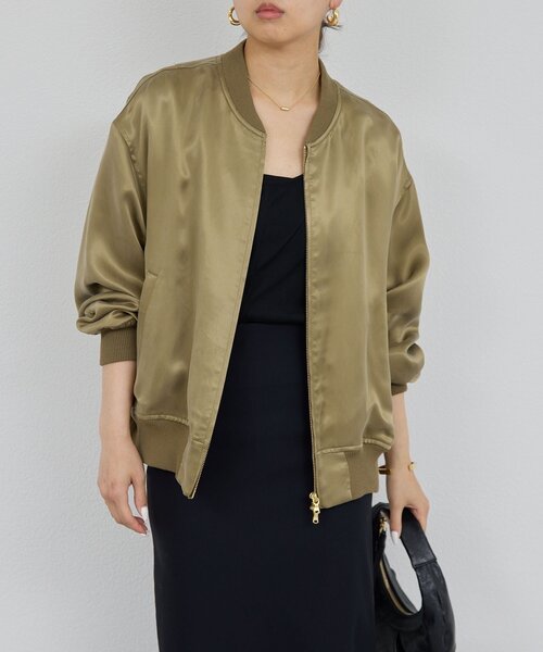 キュプラサテンブルゾン（ベスト）｜GALLARDAGALANTE（ガリャル