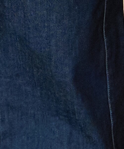 FREAK'S STORE(フリークスストア)の「SOMETHING × FREAK'S STORE/サムシング 別注 BACK SLIT LOOSE STRAIGHT/バックスリットルーズストレート/ストレートデニム(デニムパンツ・レディース・サックスブルー/ネイビー・SMALL/MEDIUM)」の7枚目の写真