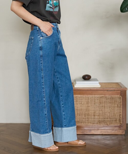 セール】SOMETHING × FREAK'S STORE/サムシング 別注 BACK SLIT LOOSE