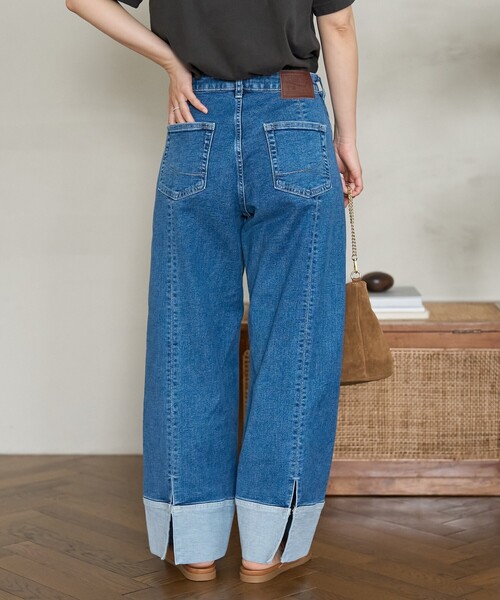 SOMETHING × FREAK'S STORE/サムシング 別注 BACK SLIT LOOSE