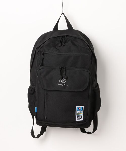 MEI OCEAN(メイオーシャン)の「ミッキー×メイオーシャン ナイロン リュック(バックパック/リュック・レディース・ブラック・FREE)」の1枚目の写真