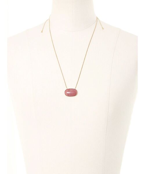 LAGUNAMOON（ラグナムーン）の「ストーンヴィンテージドロストネックレス（ネックレス・レディース・ピンク・FREE）」の6枚目の写真