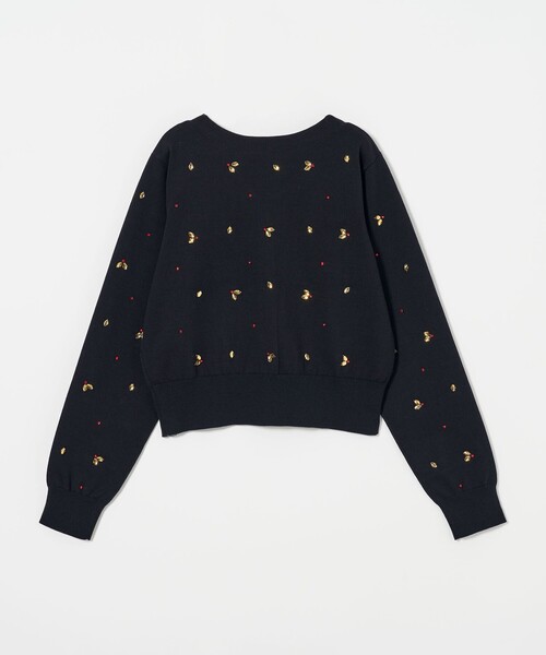 セール】＜EMMEL REFINES＞EM ビジュー 2WAY カーディガン