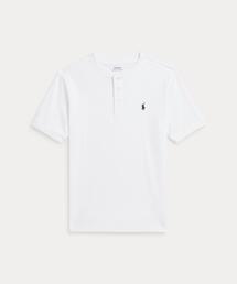 限定セール☆Polo Ralph Lauren ヘンリーネック ロゴ シャツ Amazon | [ポロラルフローレン] 半袖コットンジャージーヘンリー
