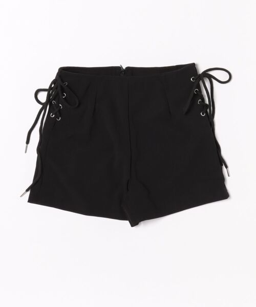 Ritzy（リッツィー）の「ハイウエストデザイン　リボンの結び目デザインショートパンツ（その他パンツ・レディース・ブラック・L/M）」の2枚目の写真