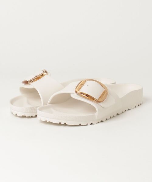 BIRKENSTOCK(ビルケンシュトック)の「BIRKENSTOCK MADRID BIG BUCKLE EVA ビルケンシュトック マドリッド ビッグバングル EVA(サンダル・レディース・ブラック/キナリ・38/39/37)」の1枚目の写真