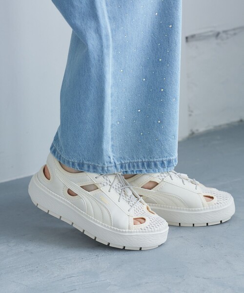 ROPE' PICNIC（ロペピクニック）の「【PUMA/プーマ】プラットフォームトレースライトミュール（スニーカー・レディース・ブラック/キナリ・24.0cm/23.5cm）」の7枚目の写真