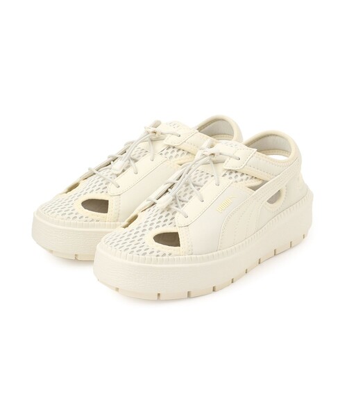 ROPE' PICNIC（ロペピクニック）の「【PUMA/プーマ】プラットフォームトレースライトミュール（スニーカー・レディース・ブラック/キナリ・24.0cm/23.5cm）」の17枚目の写真