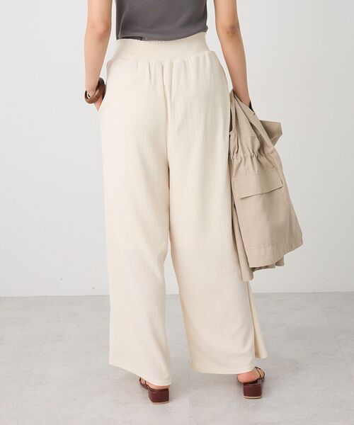 CRAFT STANDARD BOUTIQUE(クラフトスタンダードブティック)の「ワイドイージーパンツ(その他パンツ・レディース・ライトベージュ/ライトグリーン/ブラック・FREE)」の8枚目の写真