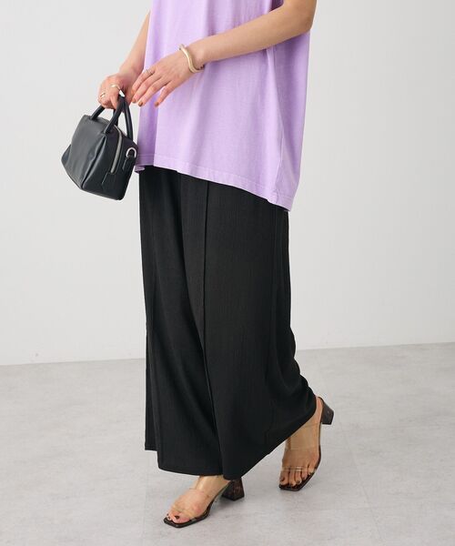 CRAFT STANDARD BOUTIQUE(クラフトスタンダードブティック)の「ワイドイージーパンツ(その他パンツ・レディース・ライトベージュ/ライトグリーン/ブラック・FREE)」の18枚目の写真