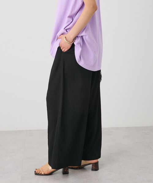 CRAFT STANDARD BOUTIQUE(クラフトスタンダードブティック)の「ワイドイージーパンツ(その他パンツ・レディース・ライトベージュ/ライトグリーン/ブラック・FREE)」の19枚目の写真