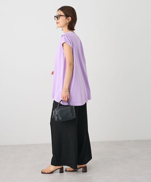 CRAFT STANDARD BOUTIQUE(クラフトスタンダードブティック)の「ワイドイージーパンツ(その他パンツ・レディース・ライトベージュ/ライトグリーン/ブラック・FREE)」の22枚目の写真