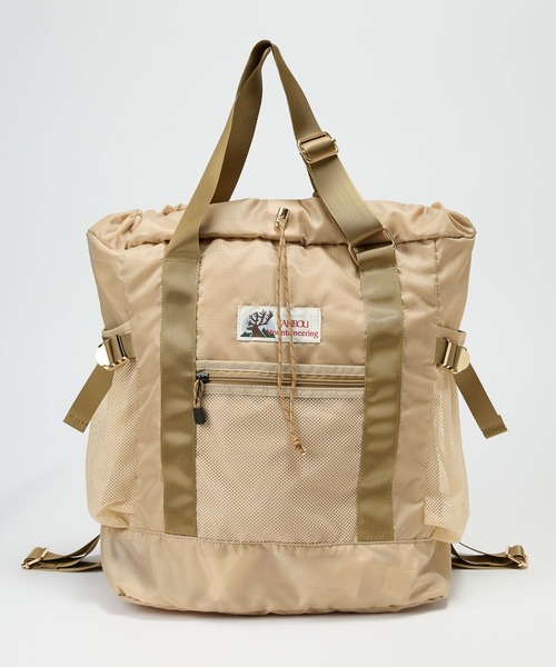 BABYLONE（バビロン）の「【CARIBOU Mountaineering】＜別注カラー有り＞バックパック（バックパック/リュック・レディース・ベージュ/ブラック・FREE）」の5枚目の写真