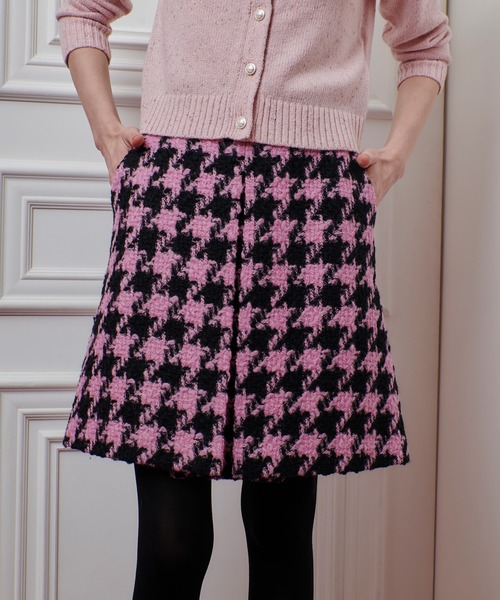 Babylclub ピンク×ブラックレオパードミニスカート　egg Babymetalclub ピンク×ブラックレオパードミニスカート egg