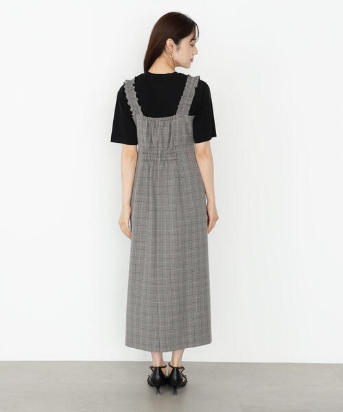 【美品】デボーションツインズ　ワンピース・TOURMALINI・フリル袖・S 美品】デボーションツインズ ワンピース・TOURMALINI・フリル袖・S