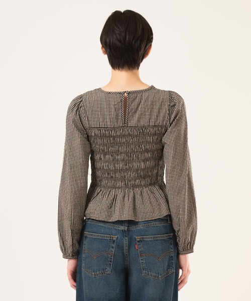 Levi's（リーバイス）の「Levi's/リーバイス FLEUR シャツ（シャツ/ブラウス・レディース・ブラウン・XS/M/S）」の15枚目の写真