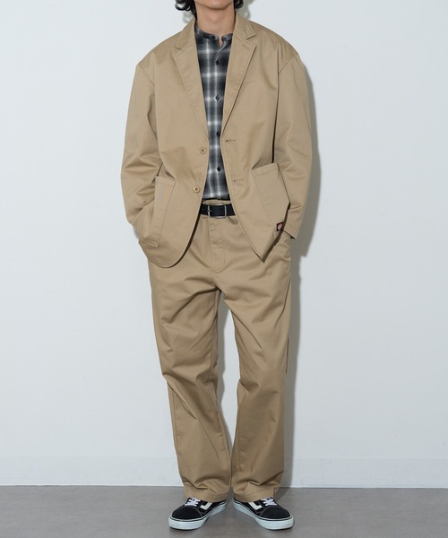 RED KAP（レッドキャップ）の「【RED KAP】26SS新色入荷！ 限定商品 KP10別注 TAILORED JACKET Relux FIT　リラックスフィット セットアップジャケット（テーラードジャケット・メンズ・ブラック/ベージュ/ブラウン/チャコールグレー・LL/L/M/S）」の22枚目の写真