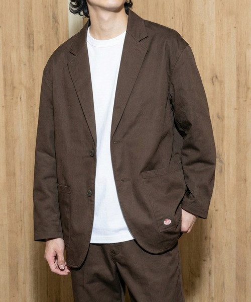 RED KAP（レッドキャップ）の「【RED KAP】26SS新色入荷！ 限定商品 KP10別注 TAILORED JACKET Relux FIT　リラックスフィット セットアップジャケット（テーラードジャケット・メンズ・ブラック/ベージュ/ブラウン/チャコールグレー・LL/L/M/S）」の8枚目の写真