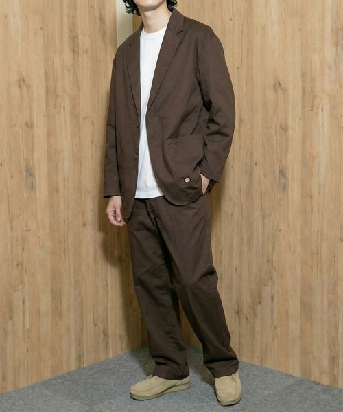 RED KAP（レッドキャップ）の「【RED KAP】26SS新色入荷！ 限定商品 KP10別注 TAILORED JACKET Relux FIT　リラックスフィット セットアップジャケット（テーラードジャケット・メンズ・ブラック/ベージュ/ブラウン/チャコールグレー・LL/L/M/S）」の9枚目の写真