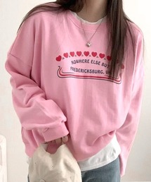 【関税込】 スウェット - ピンク 楽天市場】【公式ショップ】OVERSIZED TOP Onitsuka Tiger