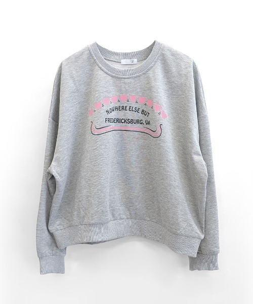 新品タグ付きmarni訳ありクロスワードハートプリントトレーナースウェット36M MARNI(マルニ)｜クロスワードハートプリントスウェットシャツ