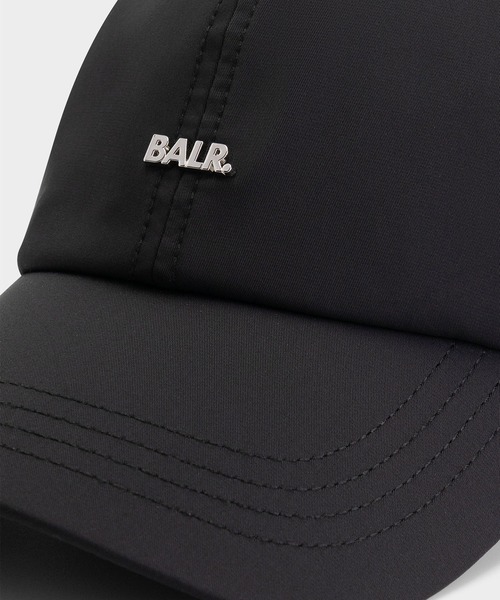 BALR.（ボーラー）の「Q SERIES NYLON CAP（キャップ・メンズ・ブラック・ONE SIZE）」の3枚目の写真