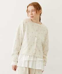 EMBROIDERY SWEAT JACKET