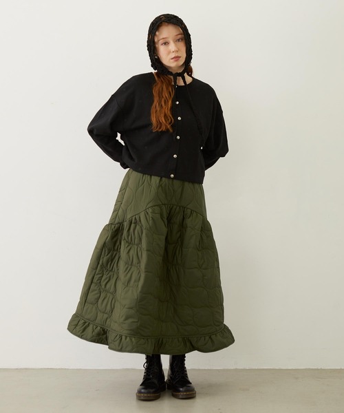 MILKFED.(ミルクフェド)の「EMBROIDERY SWEAT JACKET(スウェット・レディース・オフホワイト/ライトブルー/ブラック・ONE SIZE)」の6枚目の写真