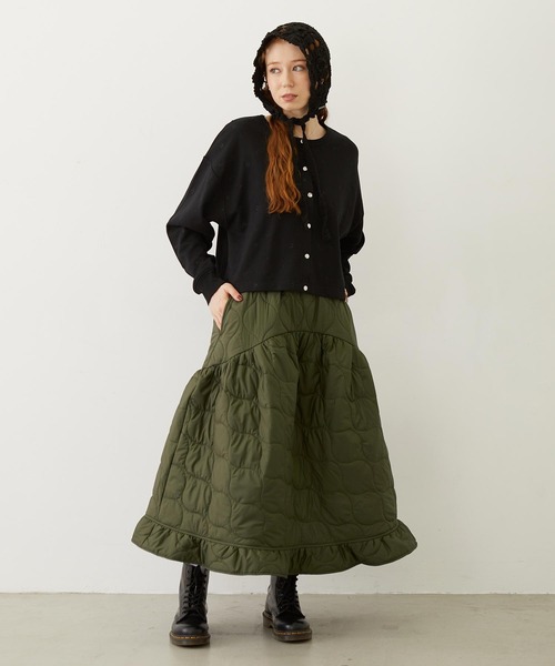 MILKFED.(ミルクフェド)の「EMBROIDERY SWEAT JACKET(スウェット・レディース・オフホワイト/ライトブルー/ブラック・ONE SIZE)」の7枚目の写真