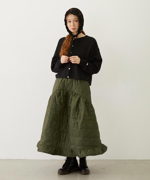 MILKFED.(ミルクフェド)の「EMBROIDERY SWEAT JACKET(スウェット・レディース・オフホワイト/ライトブルー/ブラック・ONE SIZE)」の8枚目の写真