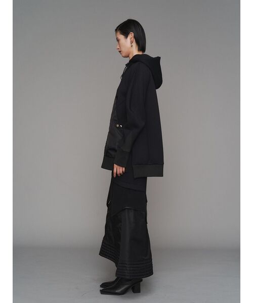 UN3D.（アンスリード）の「KANGAROO POCKET HOODIE / カンガルーポケットフーディー（パーカー・レディース・グレー/ネイビー/ブラック・38/36）」の21枚目の写真