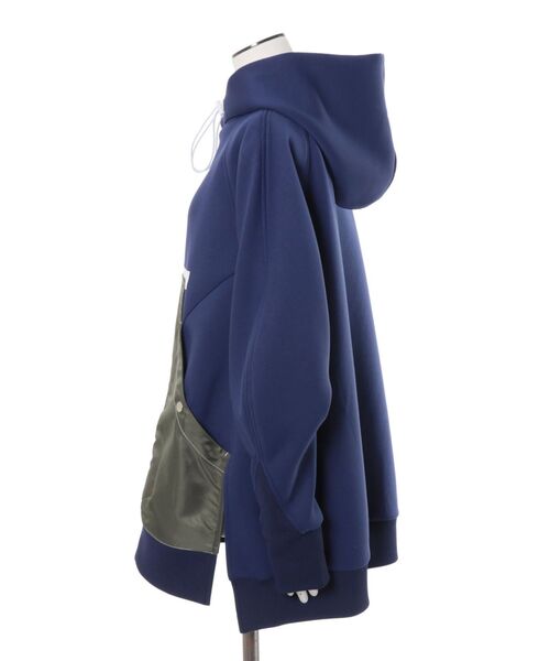 UN3D.（アンスリード）の「KANGAROO POCKET HOODIE / カンガルーポケットフーディー（パーカー・レディース・グレー/ネイビー/ブラック・38/36）」の10枚目の写真