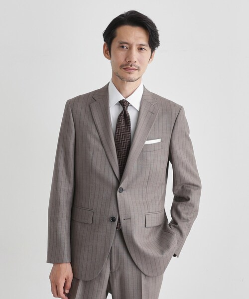 TAKEO KIKUCHI（タケオキクチ）の「ストレッチ ワイドカラー シャツ（ビジネスシャツ・メンズ・ベージュ/ブルー系その他/ホワイト・02/03/04）」の15枚目の写真