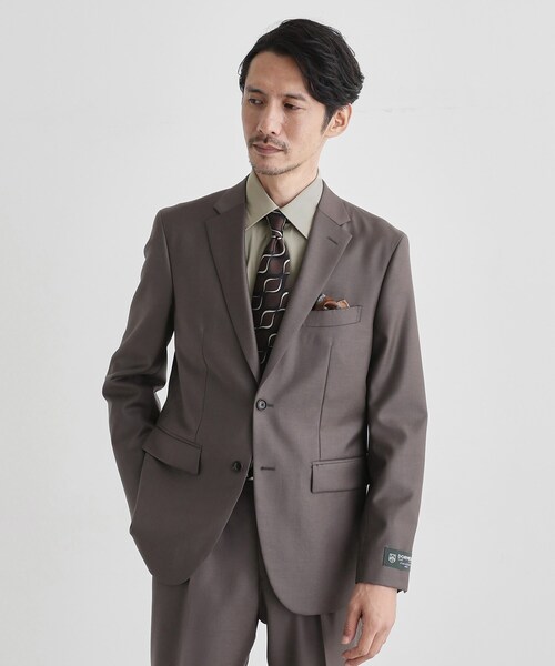 TAKEO KIKUCHI（タケオキクチ）の「ストレッチ ワイドカラー シャツ（ビジネスシャツ・メンズ・ベージュ/ブルー系その他/ホワイト・02/03/04）」の19枚目の写真