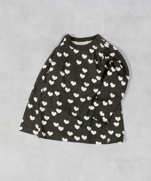 MARKEY'S(マーキーズ)の「ソウガラロンT(Tシャツ/カットソー・キッズ・ブラウン系その他/マルチ/ピンク系その他/オレンジ系その他/杢グレー/ブラック系その他/ホワイト系その他/レッド系その他/ブルー系その他/グリーン系その他・70/80/90/95/100/110/120/130/140/150)」の3枚目の写真