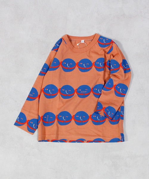 MARKEY'S(マーキーズ)の「ソウガラロンT(Tシャツ/カットソー・キッズ・ブラウン系その他/マルチ/ピンク系その他/オレンジ系その他/杢グレー/ブラック系その他/ホワイト系その他/レッド系その他/ブルー系その他/グリーン系その他・70/80/90/95/100/110/120/130/140/150)」の15枚目の写真