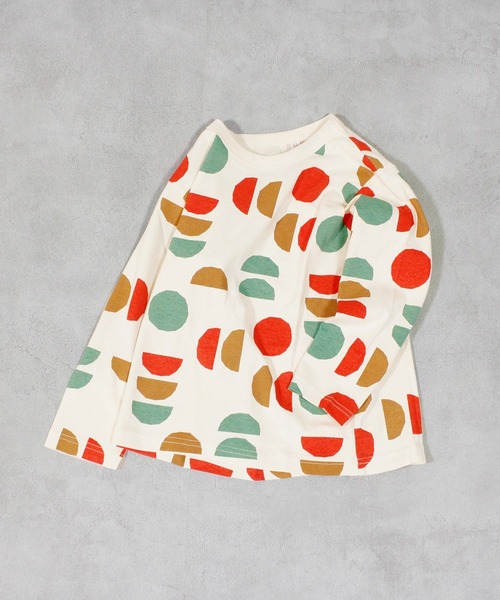 MARKEY'S(マーキーズ)の「ソウガラロンT(Tシャツ/カットソー・キッズ・ブラウン系その他/マルチ/ピンク系その他/オレンジ系その他/杢グレー/ブラック系その他/ホワイト系その他/レッド系その他/ブルー系その他/グリーン系その他・70/80/90/95/100/110/120/130/140/150)」の18枚目の写真