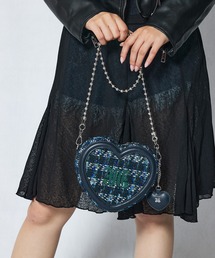 fitafita ツイードバッグ ネイビーカラー