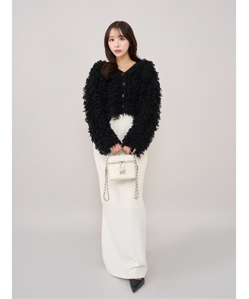 YUCa♡新品・未開封♡Darich♡ループニットカーディガン　IVO Darich カーディガン ループニットカーディガン レディース