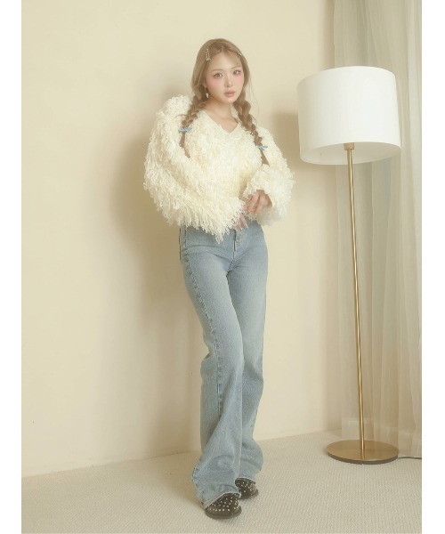 YUCa♡新品・未開封♡Darich♡ループニットカーディガン　IVO ループニットカーディガン（カーディガン/ボレロ）｜Darich